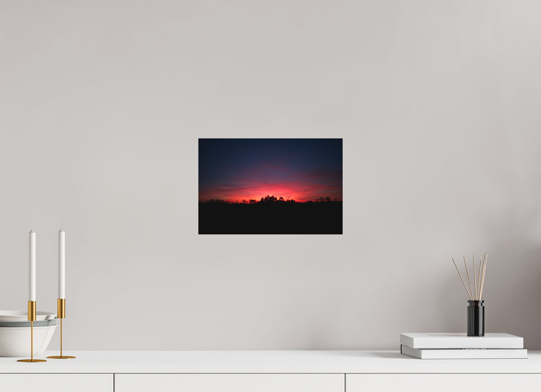 Couché de soleil et ombres chinoises