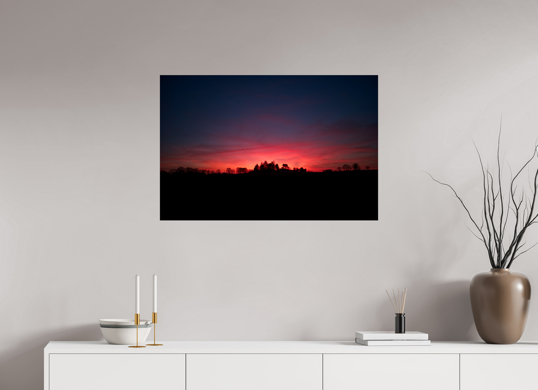 Couché de soleil et ombres chinoises