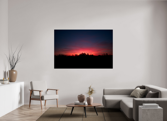 Couché de soleil et ombres chinoises