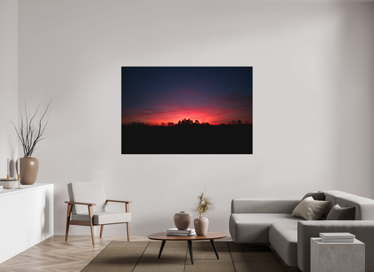 Couché de soleil et ombres chinoises