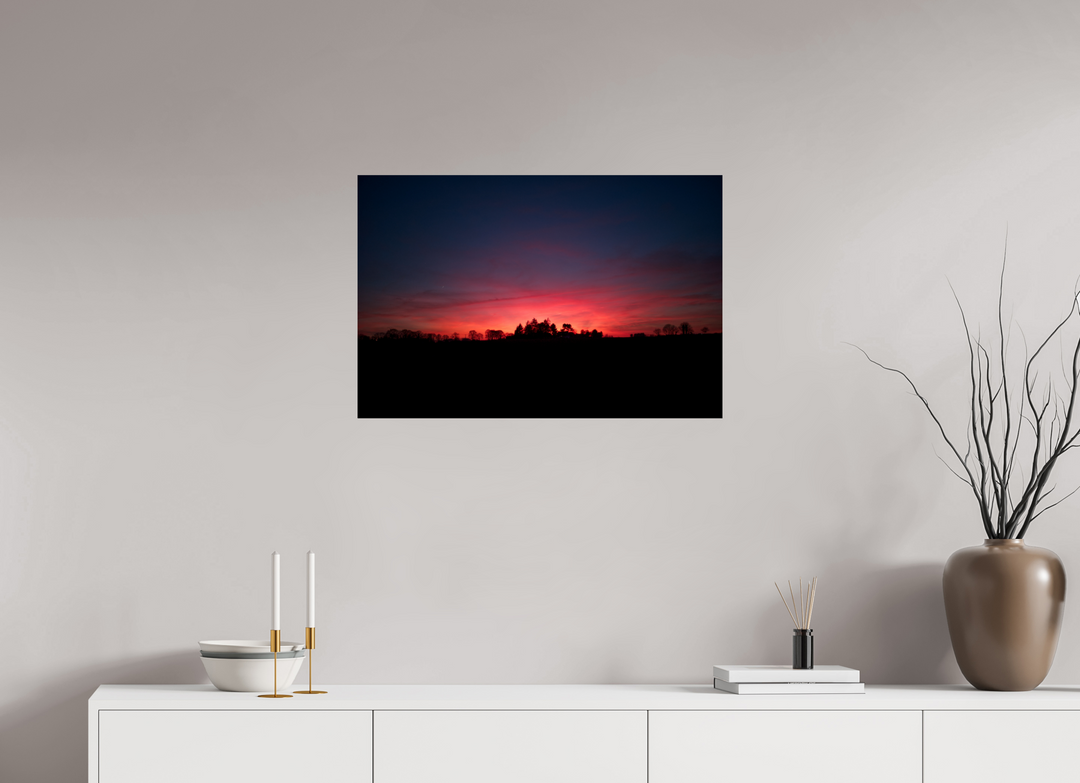 Couché de soleil et ombres chinoises