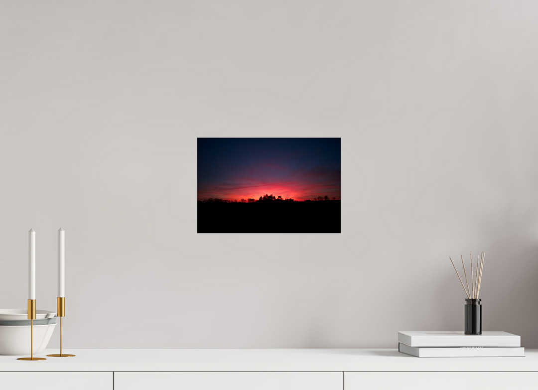 Couché de soleil et ombres chinoises
