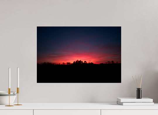 Couché de soleil et ombres chinoises