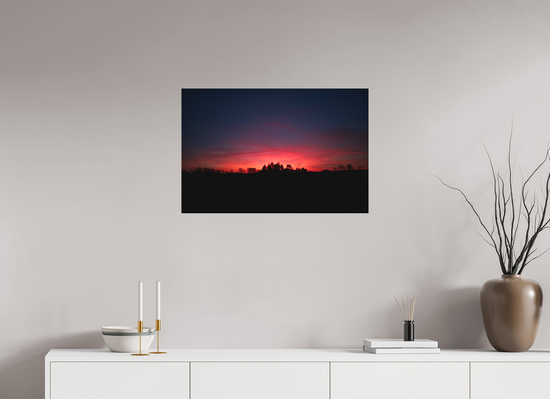 Couché de soleil et ombres chinoises