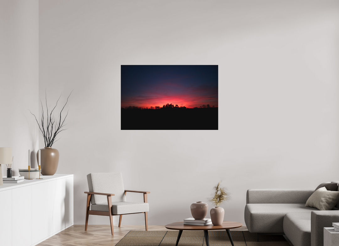 Couché de soleil et ombres chinoises