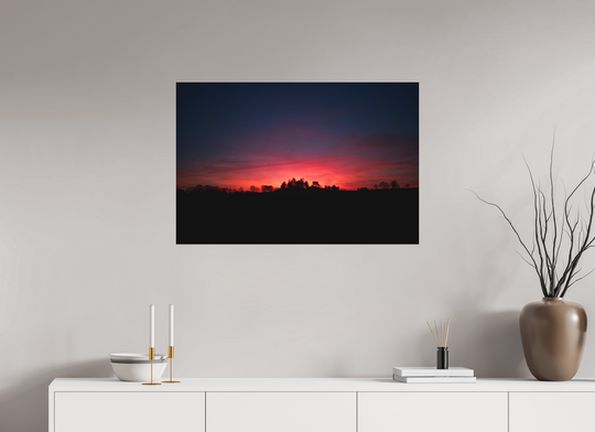 Couché de soleil et ombres chinoises
