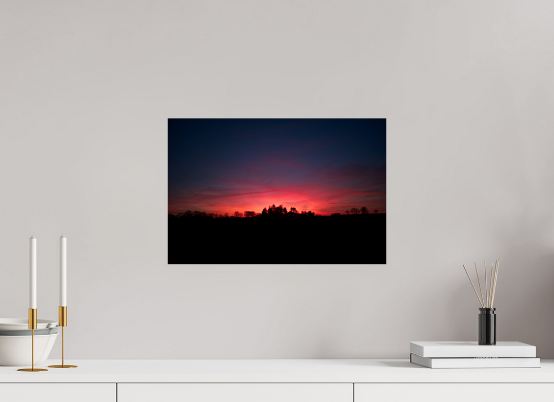 Couché de soleil et ombres chinoises