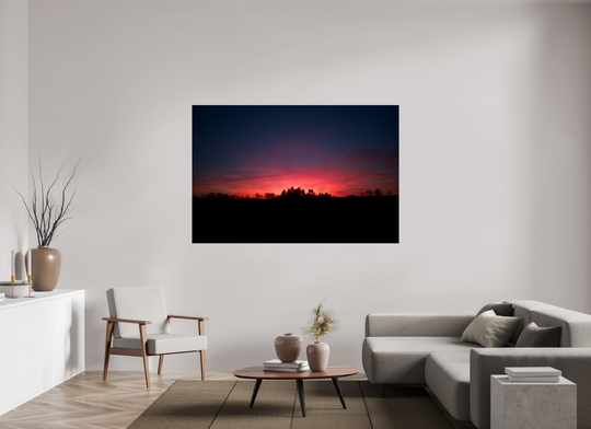 Couché de soleil et ombres chinoises