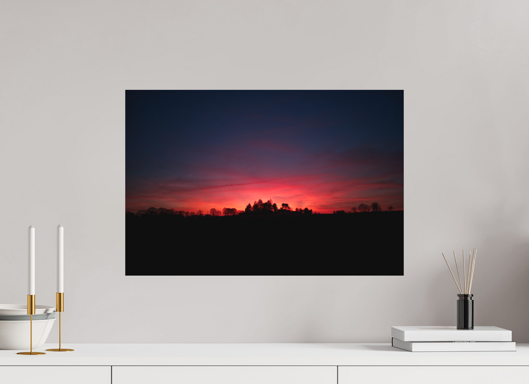 Couché de soleil et ombres chinoises
