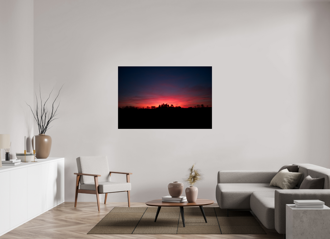 Couché de soleil et ombres chinoises