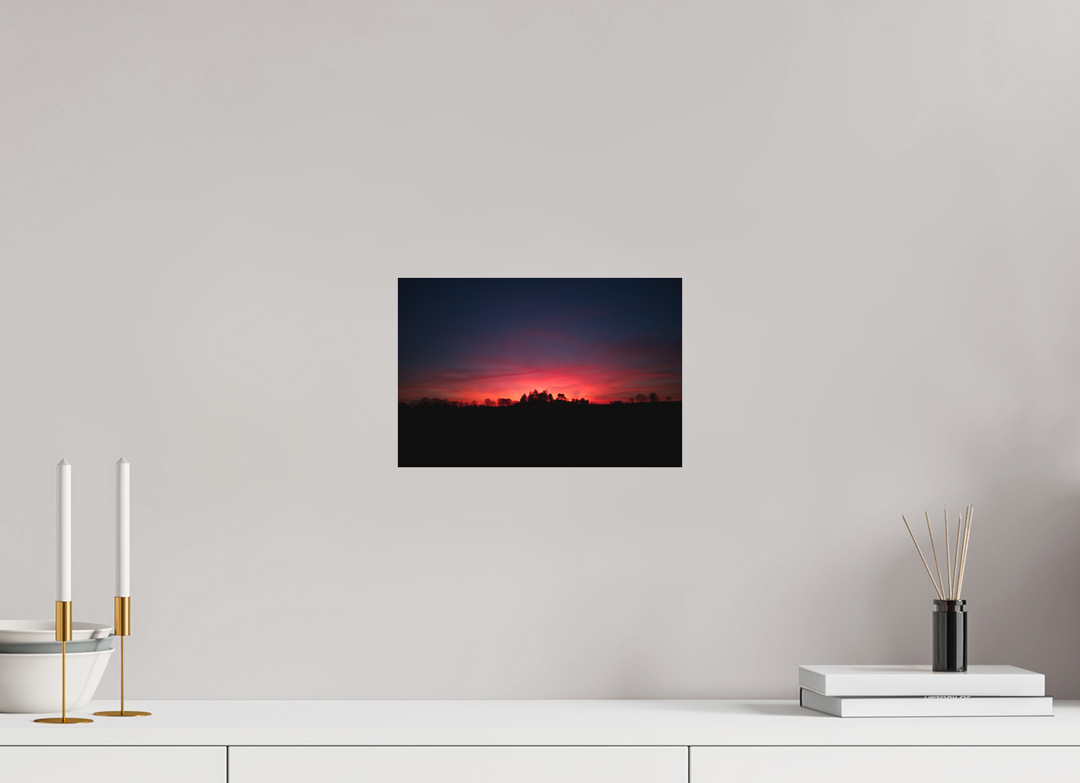 Couché de soleil et ombres chinoises